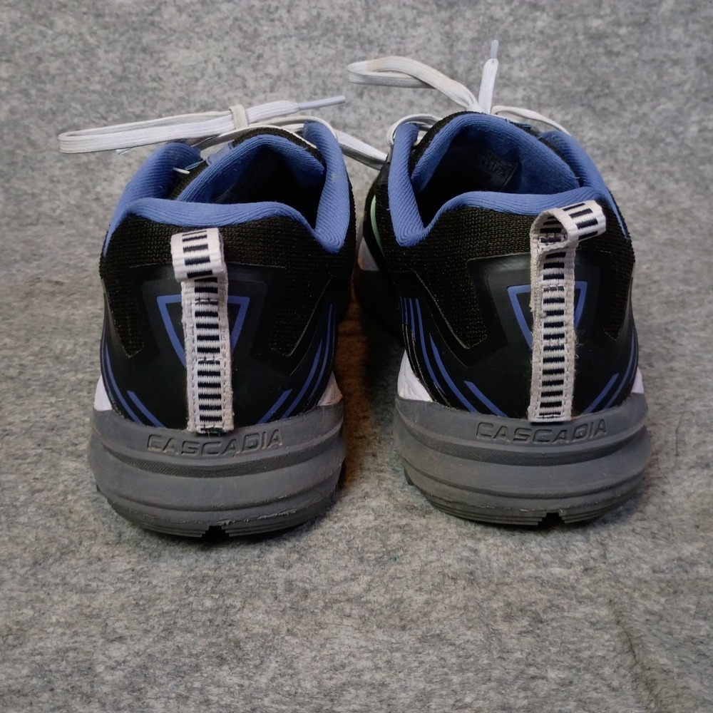 Brooks Women's 10.5 Cascadia 15 GTX Black Marlin Trail Running Waterproof Shoes - Picture 3 of 12